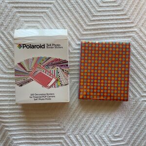 NEW Polaroid 3x4 Photo Border Stickers for POP Camera